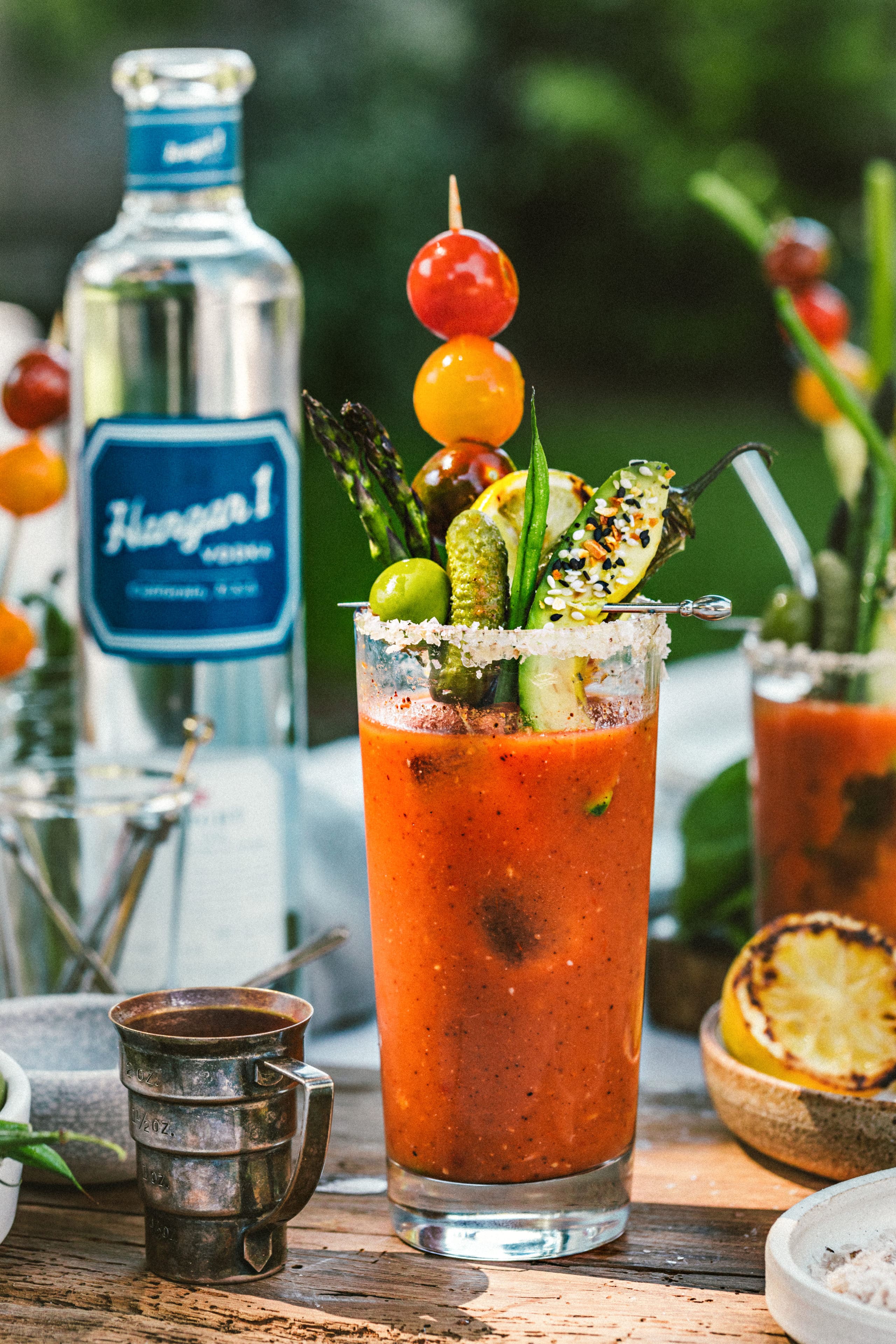 Hangar One Grilled Blood Mary Recipe